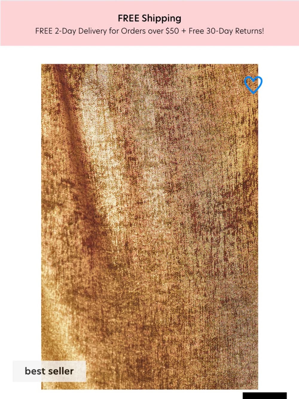 NWT | superdown Shimmery Bronze Matti Mini Slip Dress Size XS - Picture 10 of 10